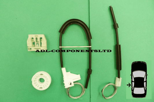 Window Regulator Repair Kit for Skoda Octavia  Rear Left Door 1996-2004