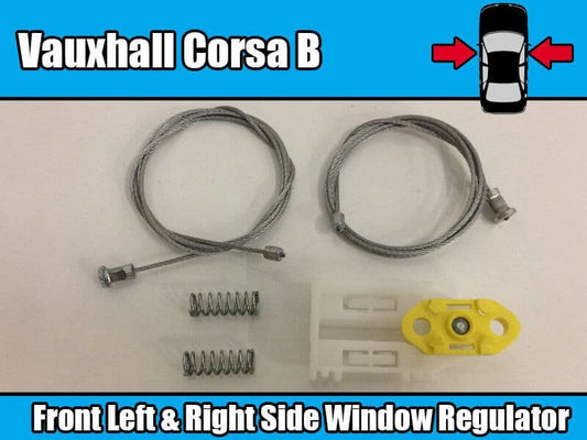 Window Regulator Repair Kit for Vauxhall Corsa B Left & Right Side Door Windows