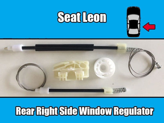 Window Regulator Repair Kit Set for SEAT Leon Rear Right L0926