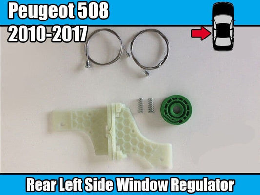 Window Regulator Winder Repair Kit for Peugeot 508 Saloon Rear Left