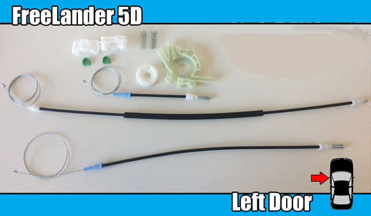 Window Repair Kit for Land Rover Freelander 5D  Front Left Passenger Side