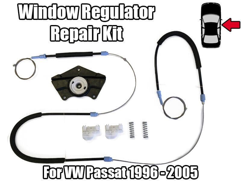 Window Repair Kit for VW Passat B5 Skoda Superb 96-05 Front Right Door