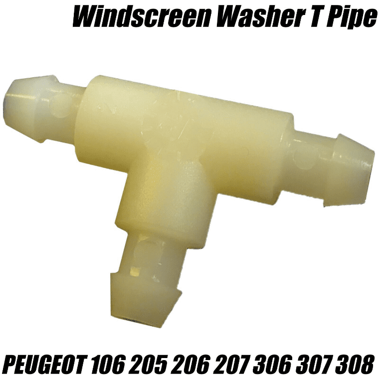 Windscreen Washer Pump Pipe 3 Way T Valve for Peugeot 205 206 207 306