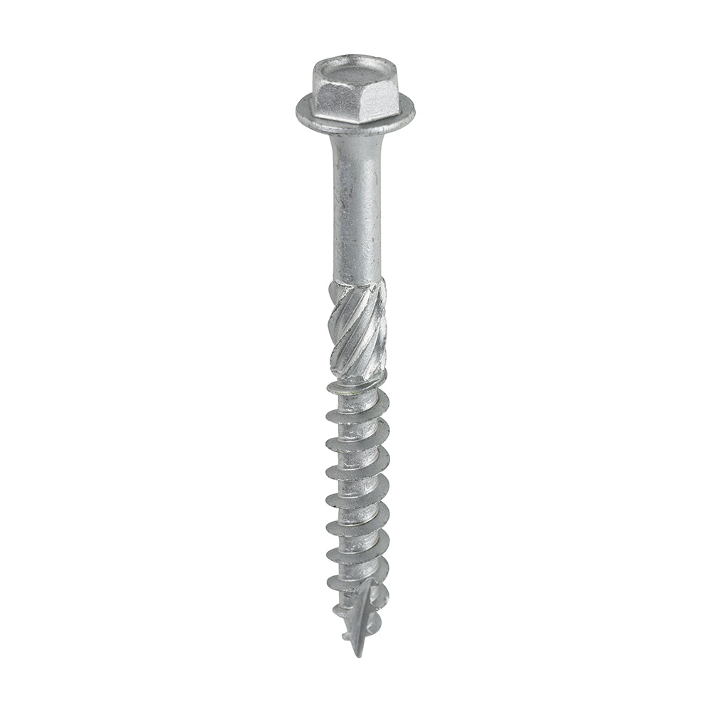 Timco Index Heavy Duty Hex Head Exterior Timber Screw - Silver – ADL ...