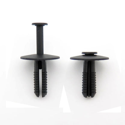 Black Plastic Bumper Wheel Arch Rivet Trim Clips for Alfa Romeo, AUDI, BMW, Honda, Hyundai, Vauxhall, VW