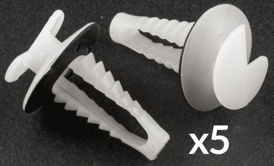 5x Interior Boot Panel Trim Clips for Ford Transit Connect Door Card Plastic