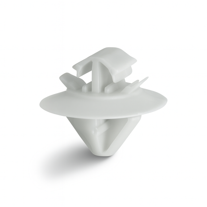 White Door Card Panel Fastener Plastic Trim Clips for Citroen C4 Vauxhall Vivaro Peugeot FIAT