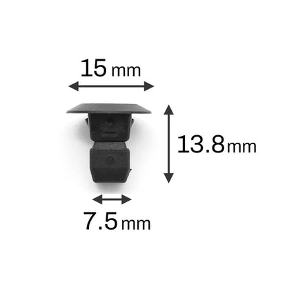 Grommet Expanding Lock Nuts Bumper Fastener Clip for Audi SEAT Skoda VW