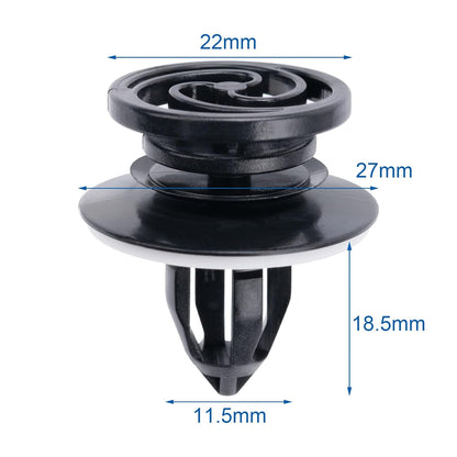 Interior Door Card Panel Fastener Trim Clips for Audi, SEAT, Skoda & VW