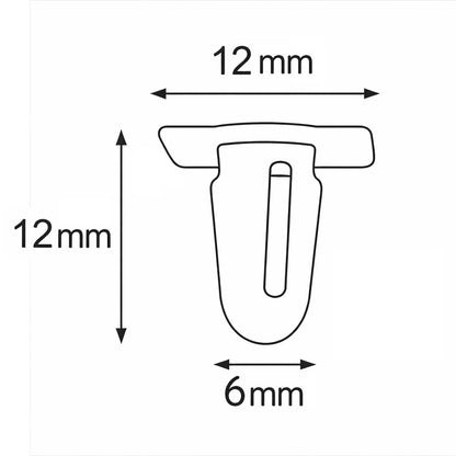Sill Kick Plate Trim Clips for BMW 3 5 7 Series M Sport E30 E32 E34 E36 E38 E39 E46