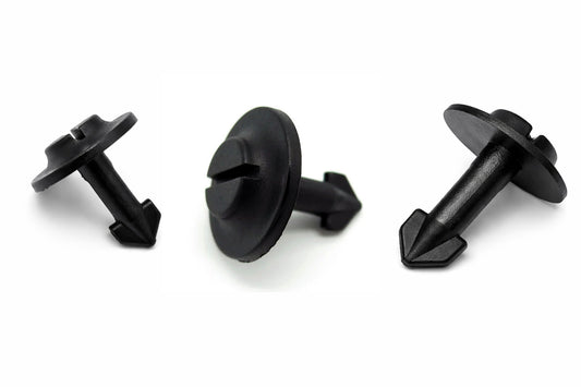 Black Clips for Audi VW Skoda Engine Undertray Guard Cover