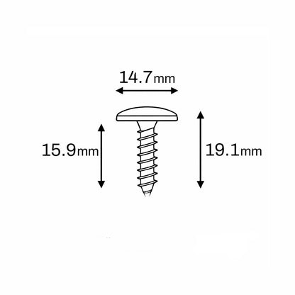 30x Trim Clip Set for SEAT Engine Cover Undertray Wheel Arch Door Panel