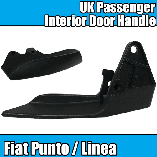 1 Door Handle for Fiat Punto Linea Black Plastic Interior
