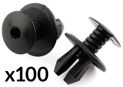 100 Trim Clips for VW Transporter Eurovan T4 T5 Interior Door Panel