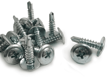 100x Timco Wafer Head Self Drilling Screw 4.2x13.5mm 16mm 19mm 25mm