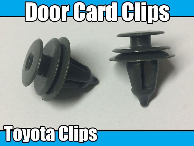 100x Trim Clips for Toyota Interior Door Card & Panels