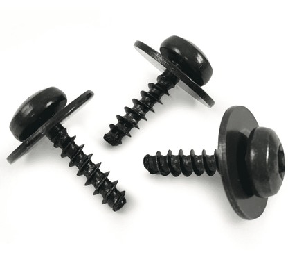 10x 25mm Screws with Speed Panel Fixings Captive Nuts for Ford