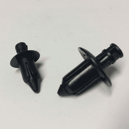 10x 6mm, 8mm Plastic Clips for Suzuki Bike Fairing Panel Fastener Rivet 5 Each