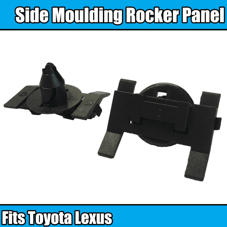 10x 8mm Side Moulding Rocker Panel Retaining Clips for Toyota Lexus ...