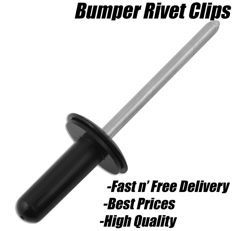 10x Bumper Rivets Aluminium Blind Pop Rivet Metal Sleeve for Ford Fiesta