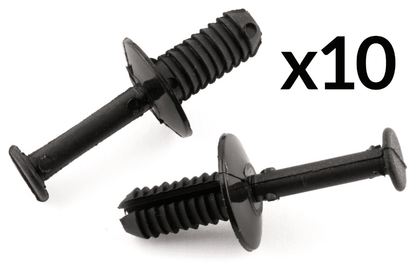 10x Bumper & Wheel Arch Retaining Trim Clips Rivet Body Panel for Vauxhall
