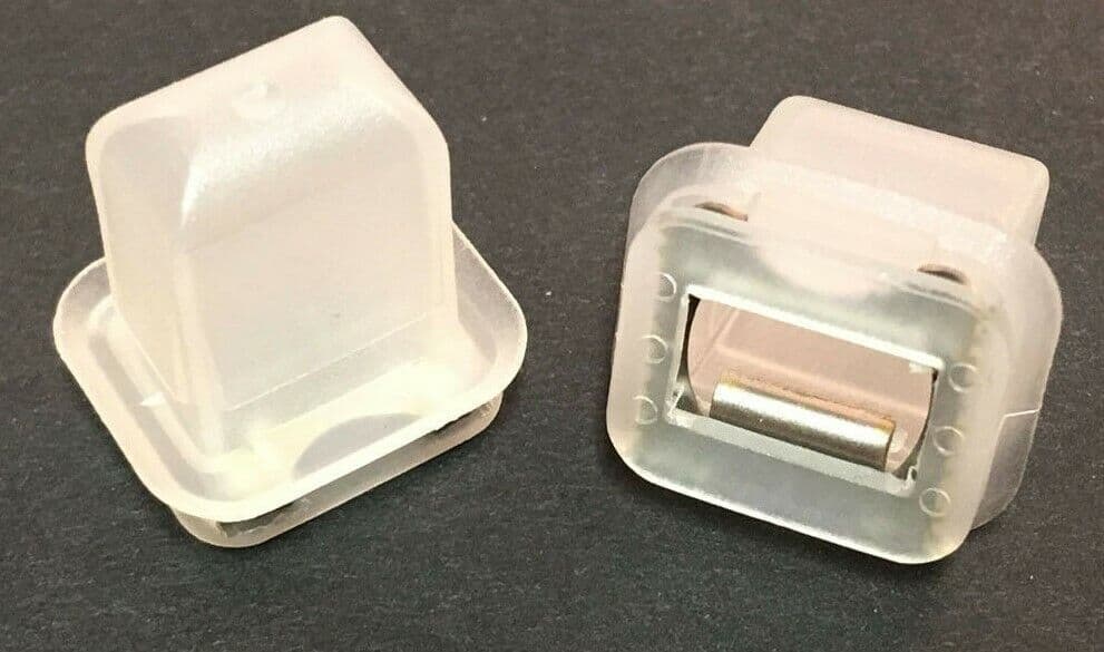 10x Clear Plastic Door Trim Clips Grommet Inserts for BMW 5 Series E39