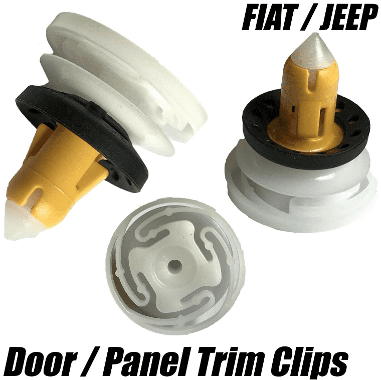10x Clips for Fiat 500 Jeep Renegade Rear Back Door Panel Trim Moulding
