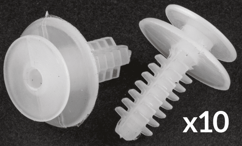 10x Clips for Fiat Punto Door Panel Mounting Indoor Fairing Panel 7739801
