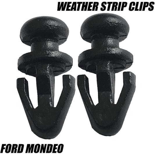 10x Clips for Ford Mondeo Escort Door Seal Sill Lower Rubber Weatherstrip Gasket