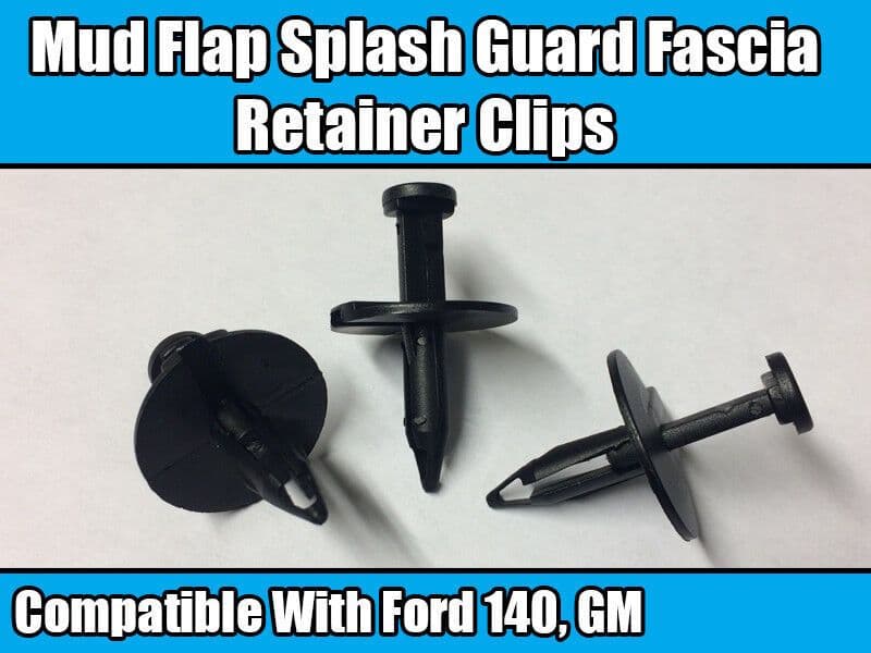 10x Clips for Ford Mud Flap Splash Guard Fascia Retainer Trim Fastener N802781-S