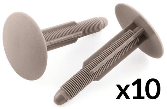 10x Clips for Ford Transit 2006-2013 49mm Grey Top Roof Headlining 1417997
