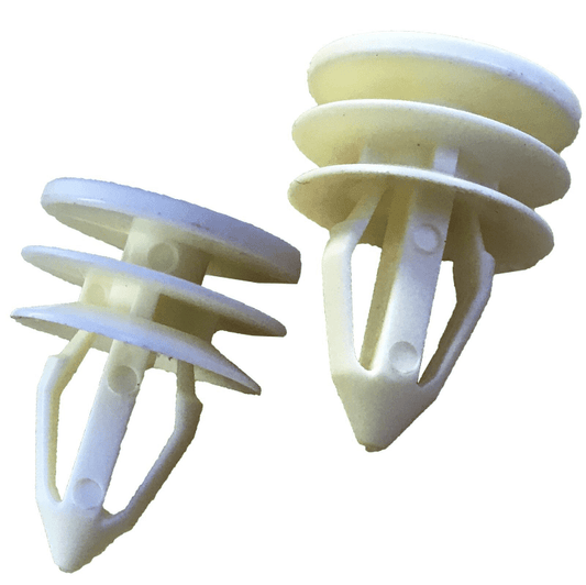 10x Clips for GM Hummer Door Trim Panel Bumper Retainer White Plastic 15076791