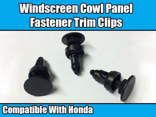 10x Clips for Honda Accord 44H Windscreen Cowl Trim Panel Fastener Retainer