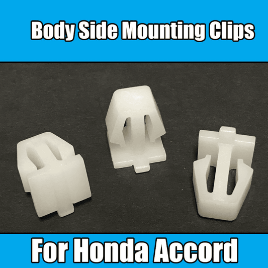 10x Clips for Honda Accord Body Side Mounting Clips White Plastic 91534-Se0-000