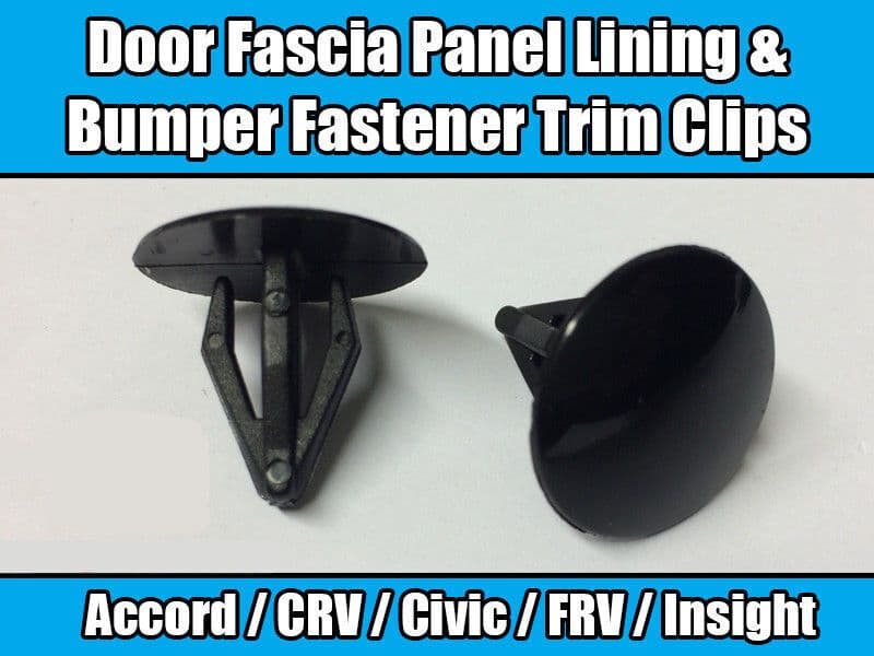 10x Clips for Honda Crv Accord Door Fascia Panel Lining & Bumper Fastener Trim