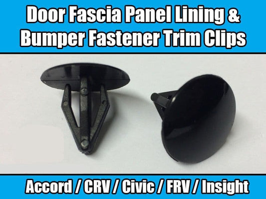 10x Clips for Honda Crv Accord Door Fascia Panel Lining & Bumper Fastener Trim