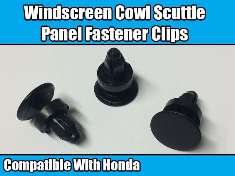 10x Clips for Honda Crv Windscreen Cowl Scuttle Vent Trim Panel 91508-Sr3-000