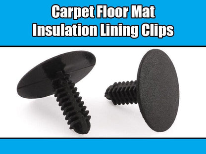 10x Clips for Honda Interior Carpet Seat Back Boot Lining Plastic Trim Panel