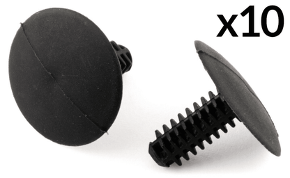 10x Clips for Honda Interior Carpet Seat Back Boot Lining Plastic Trim Panel