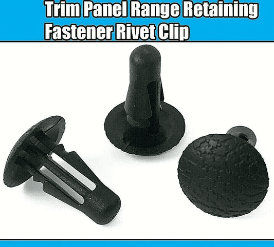 10x Clips for Honda Subaru Trim Panel Range Retaining Fastener Rivet Black