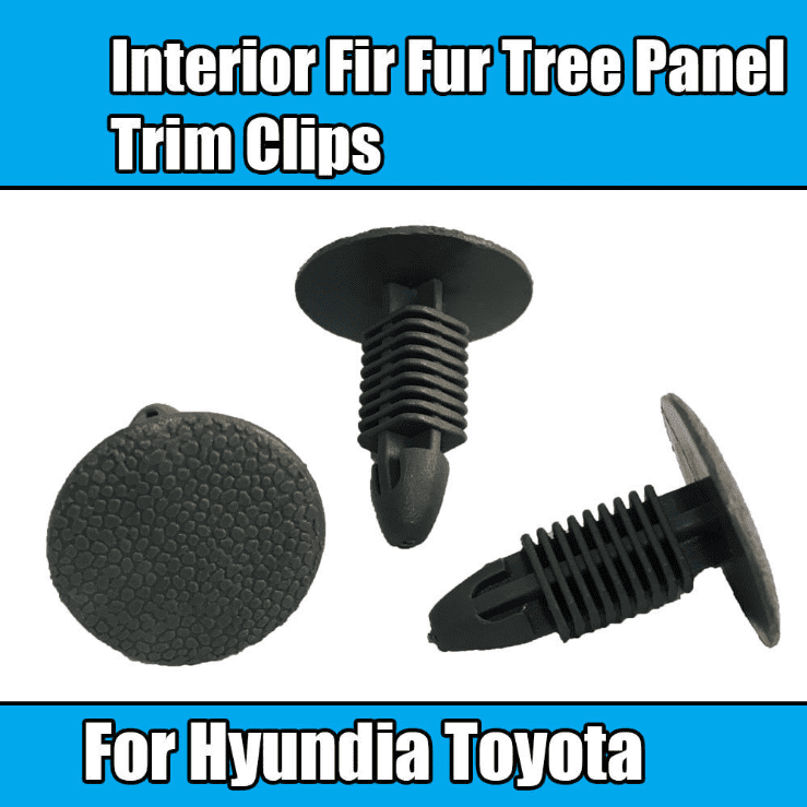 10x Clips for Hyundai Toyota Interior Fir Tree Panel Trim Grey 85325-21000Qs