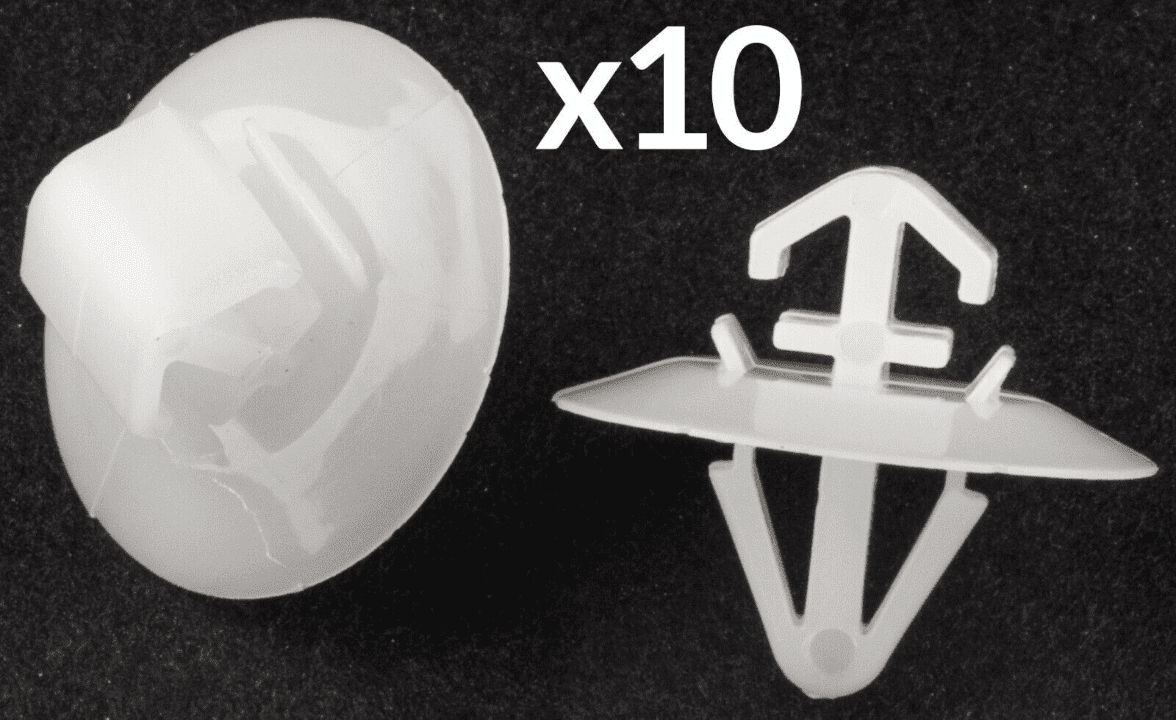 10x Clips for Iveco Daily Side Moulding/Lower Protection Door