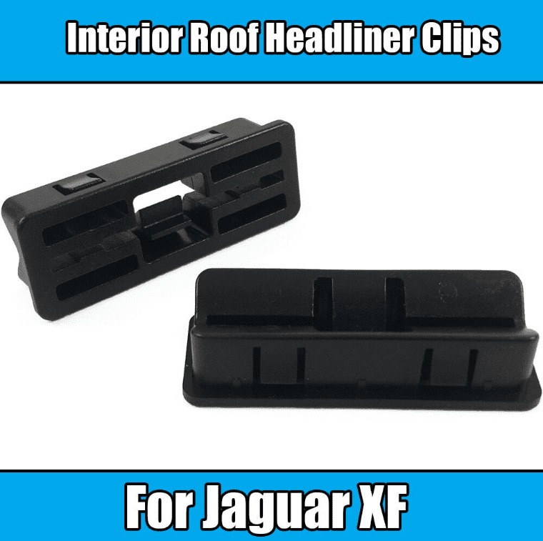 10x Clips for Jaguar Xf 2009-2015 Interior Roof Headliner Clips Black Plastic