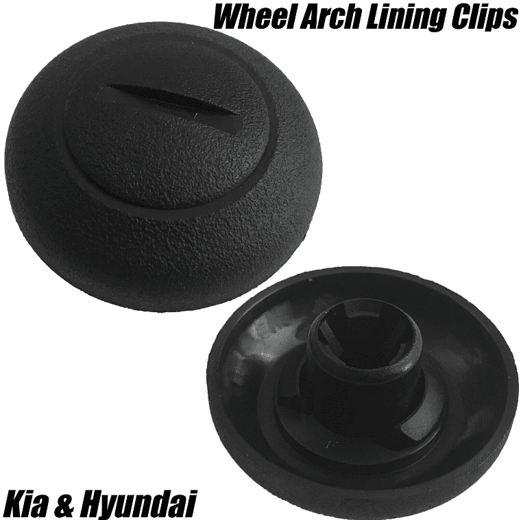 10x Clips for Kia Hyundai Plastic Wheel Arch Lining Splash Mud Guard 86825-26000