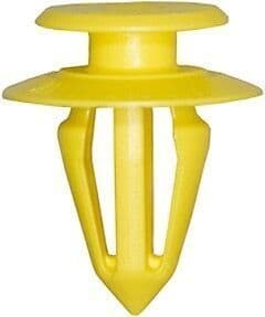 10x Clips for Land Rover Seat Interior Door Trim Panel Retainer Yellow Plastic