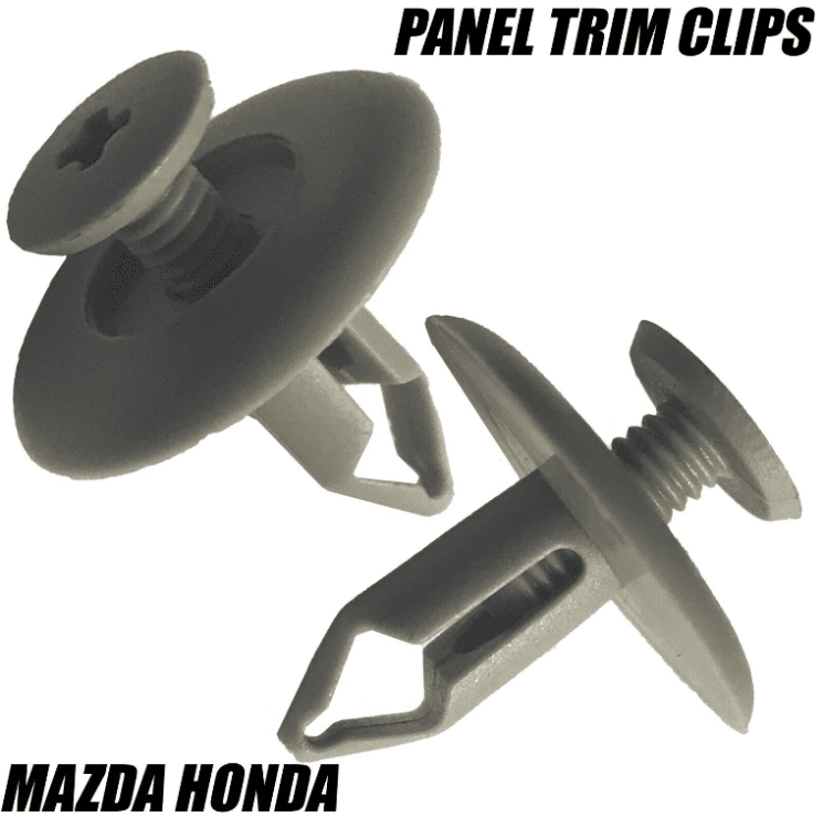 10x Clips for Mazda Honda Expanding Rivet Grey Panel Trim B042-68-865-05