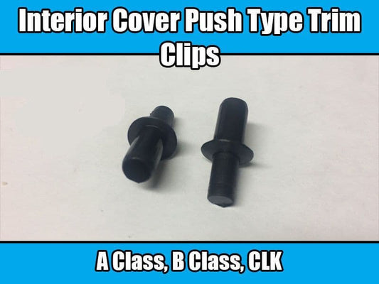 10x Clips for Mercedes A Class T 76 Clk Interior Cover Rivet Trim Black Plastic