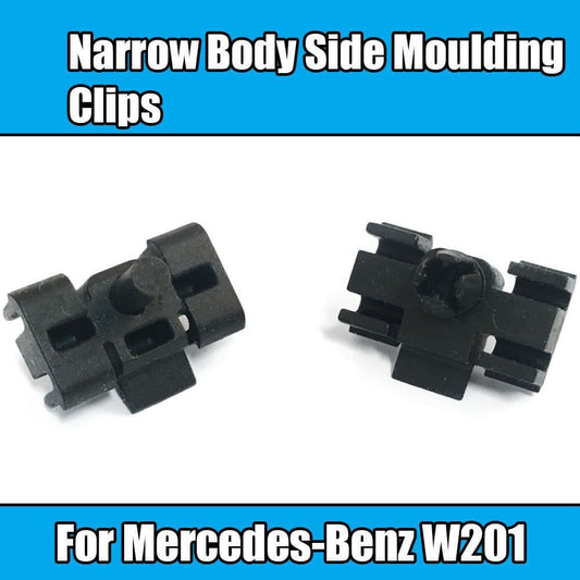 10x Clips for Mercedes-Benz W201 Narrow Body Side Trim Moulding Clips ÃƒÆ5.9mm