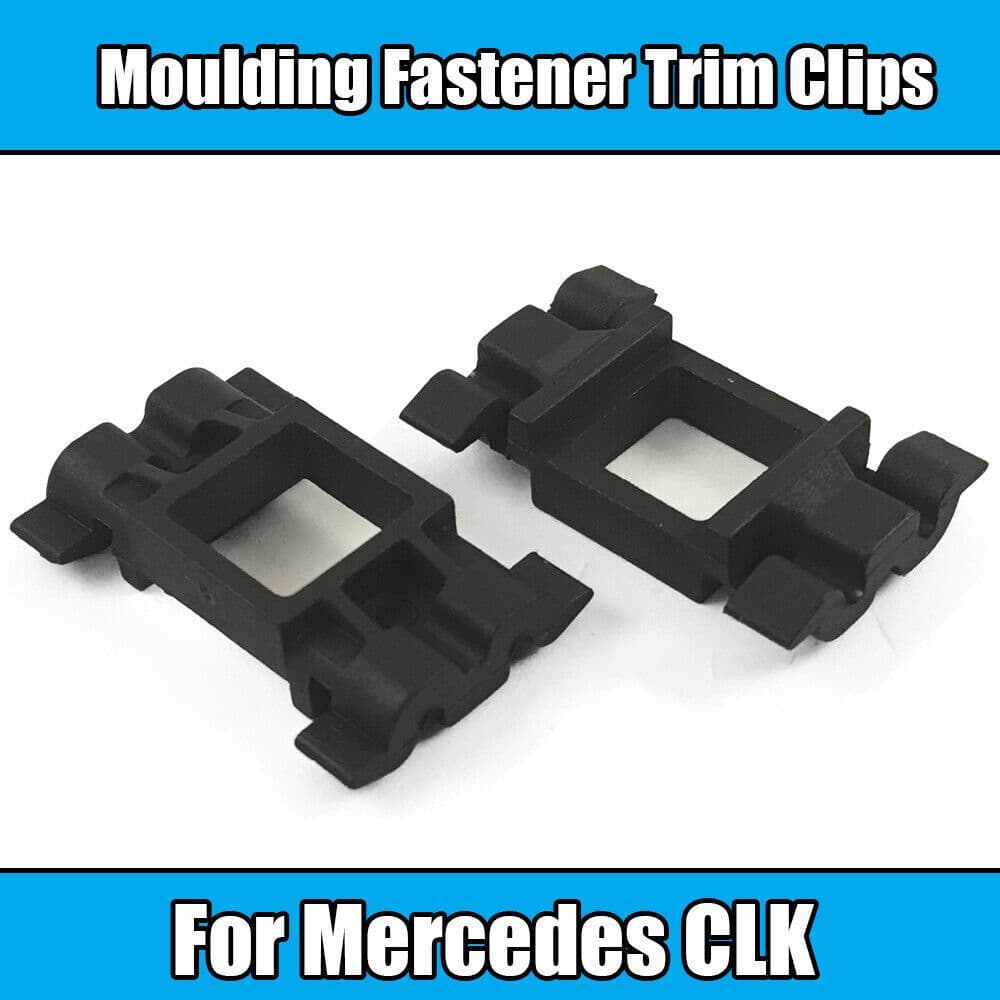 10x Clips for Mercedes Clk Fastener Black Plastic Moulding Trim Oem: A0029883881