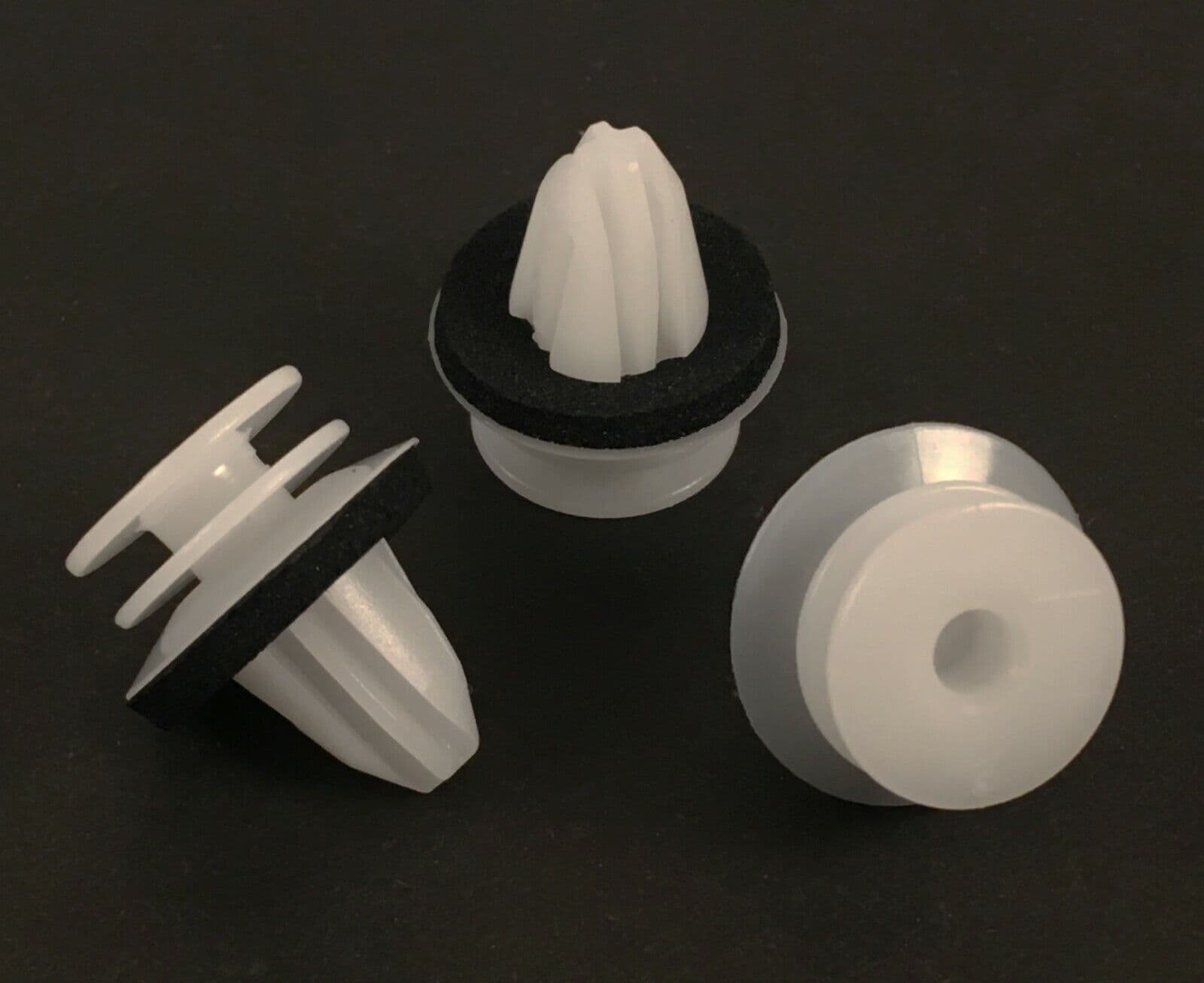 10x Clips for Mercedes Door Card Interior Trim Panel Fastener White A0009910198